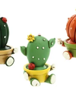 BOMBONIERA BABY CACTUS IN RESINA 3CM X 3,5CM