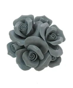 Bomboniere BOUQUET ROSA PORCELLANA -GRIGIO