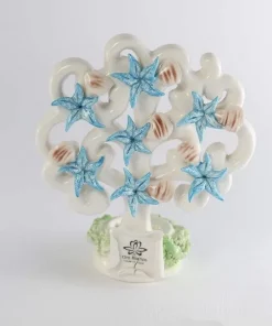 Capodimonte “Oro Bianco” ALBERO MARINA PORTACANDELA misura a scelta