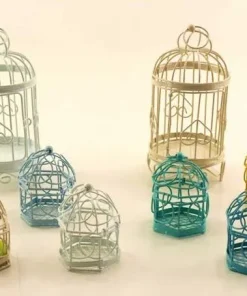 Bomboniere Gabbietta in metallo