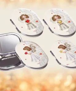 SPECCHIETTO DA BORSA ANGEL LOVE